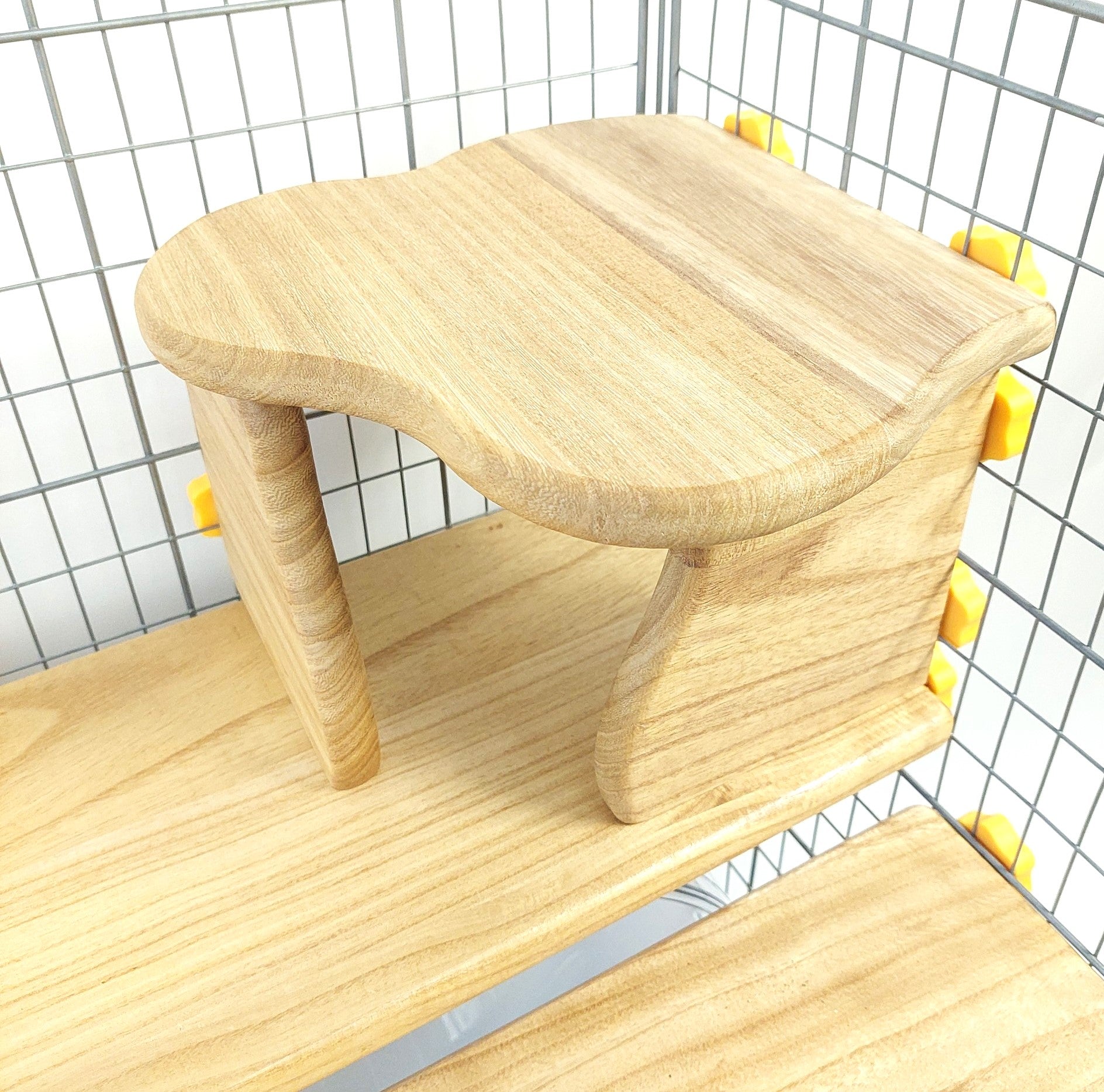 日本初,防水加工,チンチラケージが快適な環境に【洗ピカ-チンチラフィールド大型ケージ用SET】(チンチラステージ,チンチラステップ,チンチラケージレイアウト,イージーホーム80ハイレイアウト,チンチラハウス)